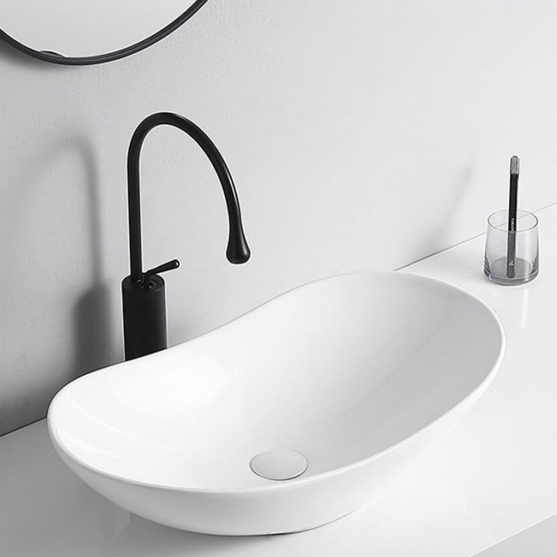 Chậu lavabo đặt bàn kiểu thuyền